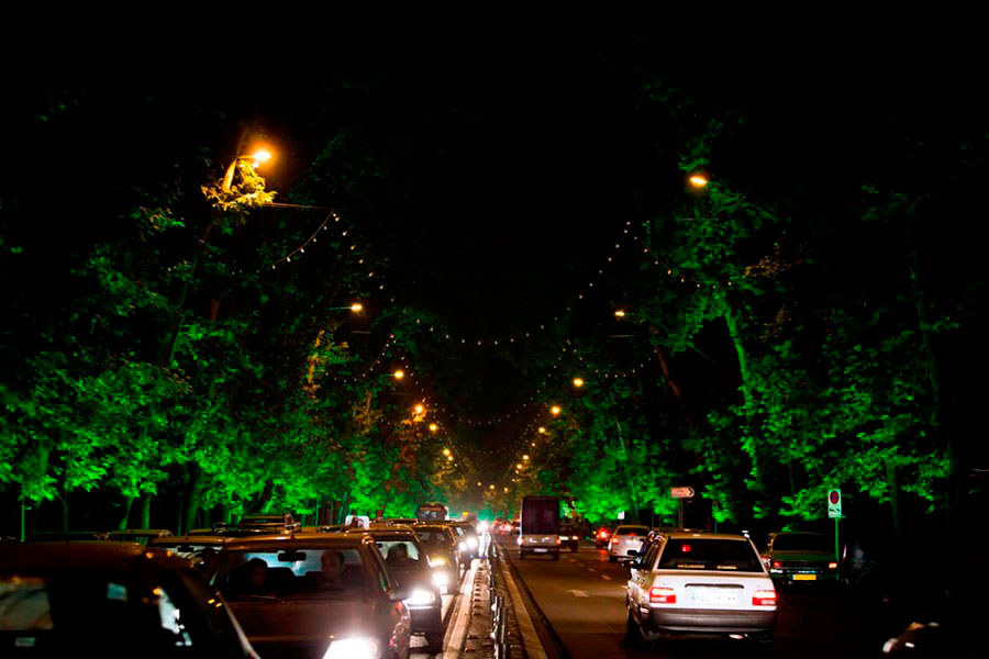 نورپردازی خیابان