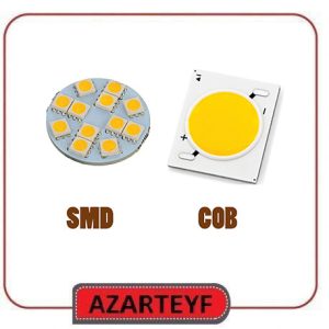 تفاوت های بین چراغ های روشنایی ال ای دی SMD و COB چیست؟