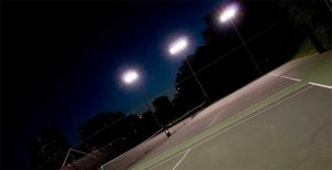 مزایای روشنایی ال ای دی در زمین تنیس