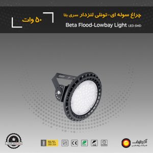 چراغ تونلی 50 وات لنزدار سری بتا - Image 5