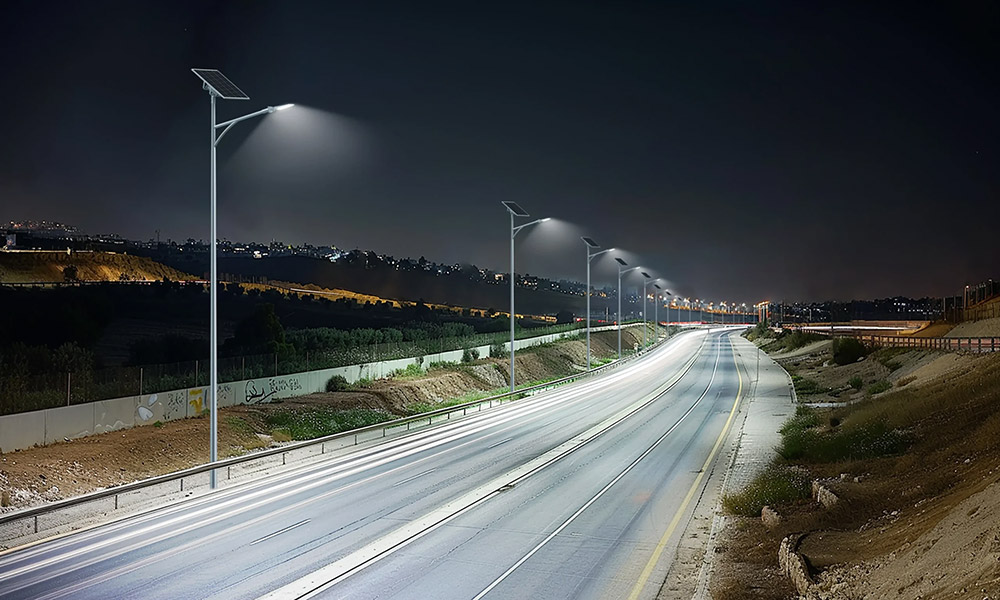ایمنی در نصب چراغ خیابانی خورشیدی