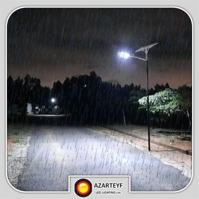 چراغ خیابانی سولار در مناطق کم نور
